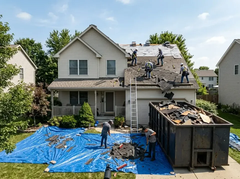 roof-replacement-debris-remova-004 — frequently asked questions, Cheapest Dumpster Rentals in Coshocton, OH